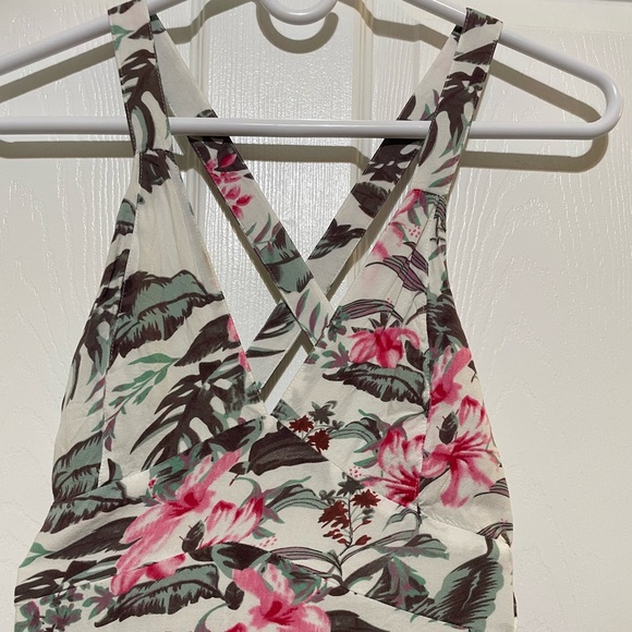 Sim & Sam’s Women’s V Neck Maxi Dress Cross Strap Small - Picture 6 of 13